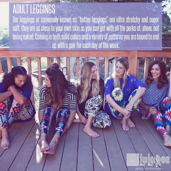 LuLaRoe TC Leggings - Picture 3 of 3